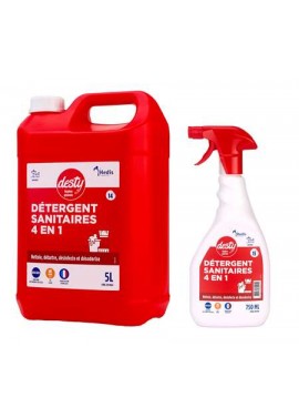 Desty détergent sanitaire 4 en 1